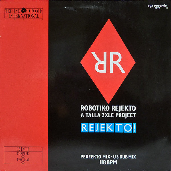 Robotiko Rejekto : Rejekto! (12", Dif)